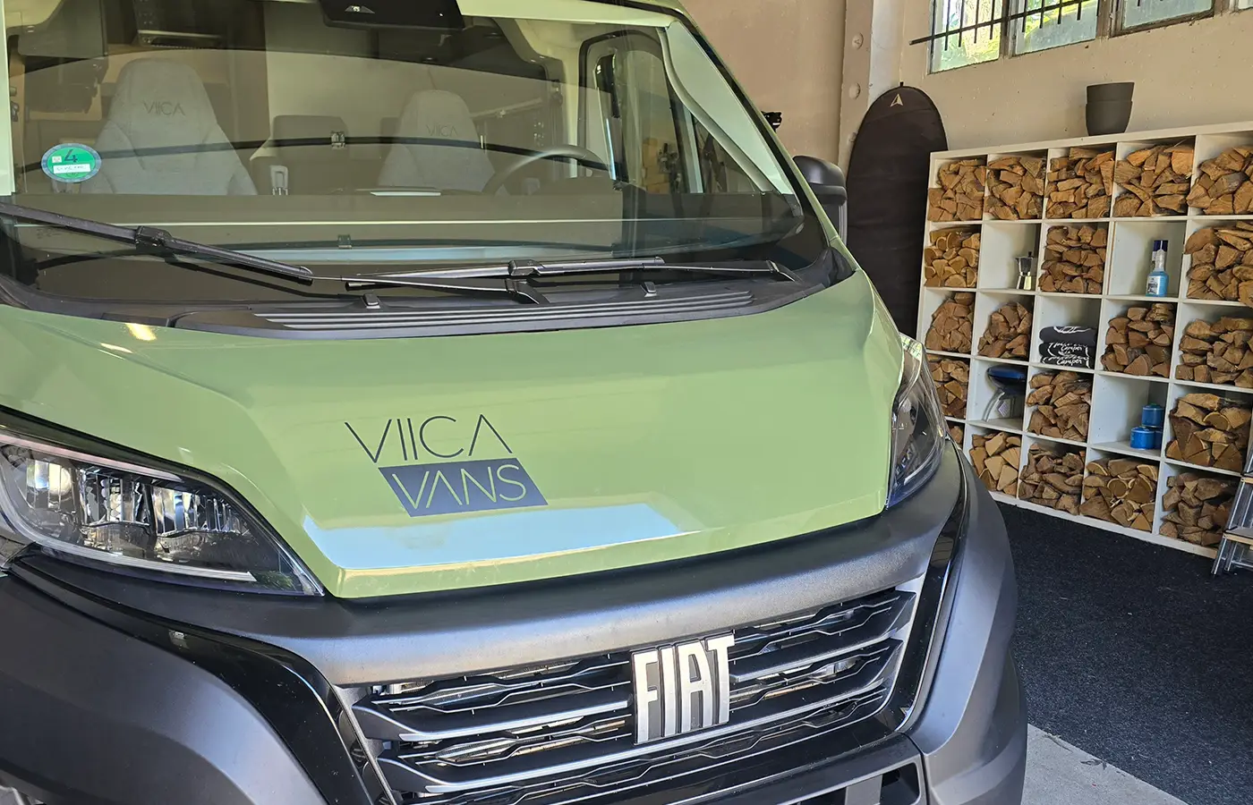 Der grüne VIICA VAN – Freiheit auf vier Rädern